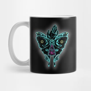 Neon Moth Mug